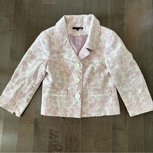 Vintage Dalia Y2K Tapestry Floral Blazer Girly Romantic‎ Jacquard Cottagecore 10